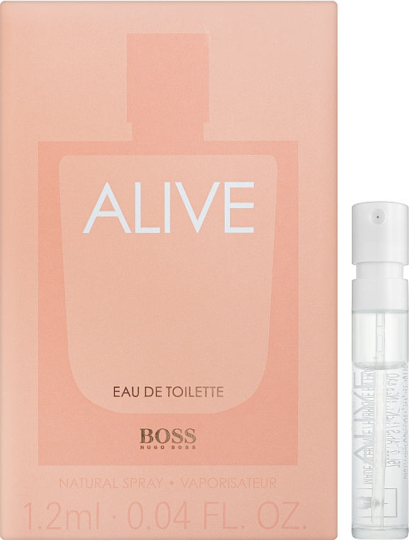 HUGO BOSS ALIVE edt (w) 1.2ml пробник HUGO BOSS купить по оптовым и розничным ценам