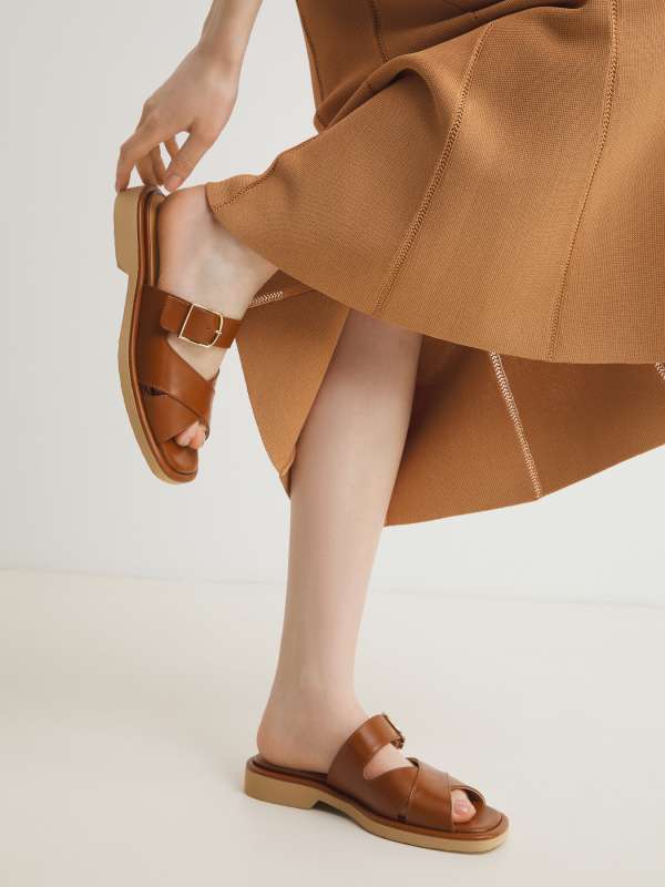 Женские шлепанцы S25165/4430860, коричневый GIOVANNI FABIANI купить по оптовым и розничным ценам