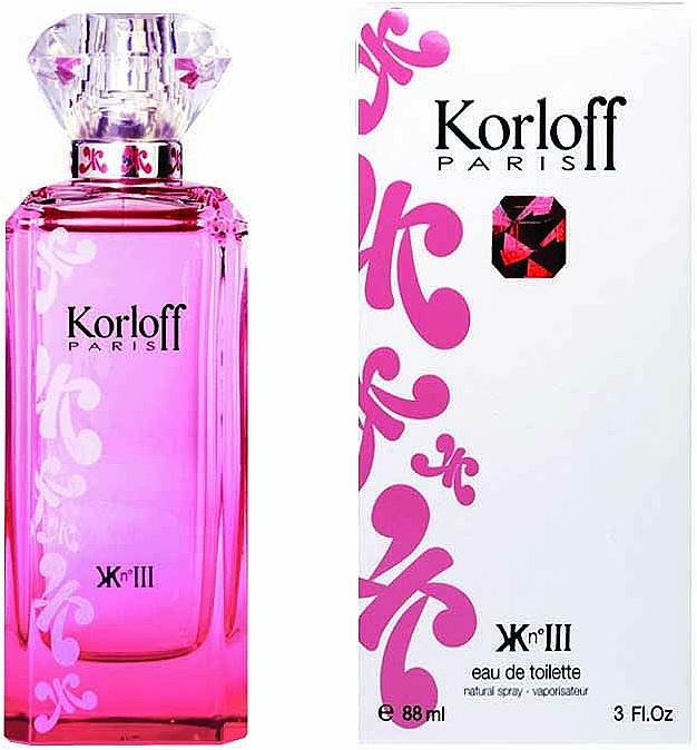 KORLOFF PARIS KN°III edt (w) 88ml KORLOFF PARIS купить по оптовым и розничным ценам