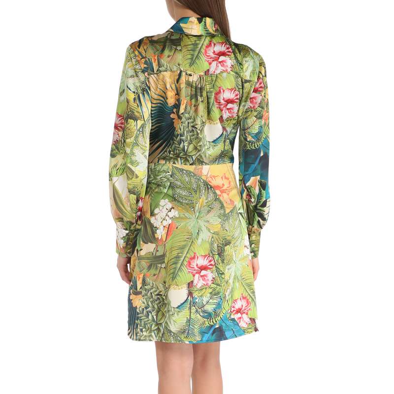 Женское платье-рубашка MARCIANO SANCTUARY FRONT TIE DRESS 3GGK867099Z/3622724, мультицвет Marciano by Guess купить по оптовым и розничным ценам