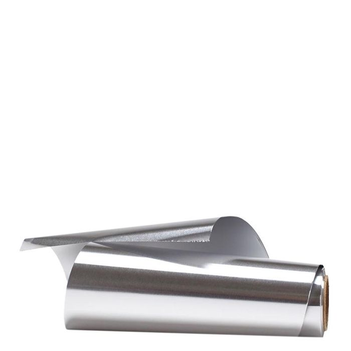 Фольга 12 мкр 12 см*100 м серебро