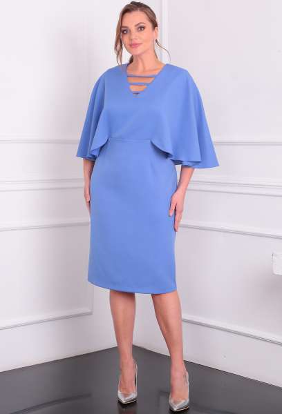 Платье Lady Line 532 синий Lady Line купить по оптовым и розничным ценам