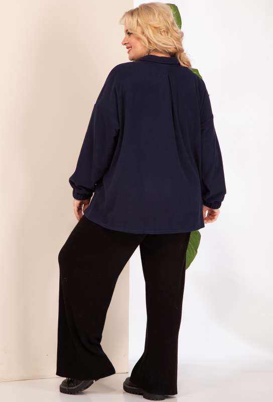 Блуза Anastasia 962 синий Anastasia купить по оптовым и розничным ценам