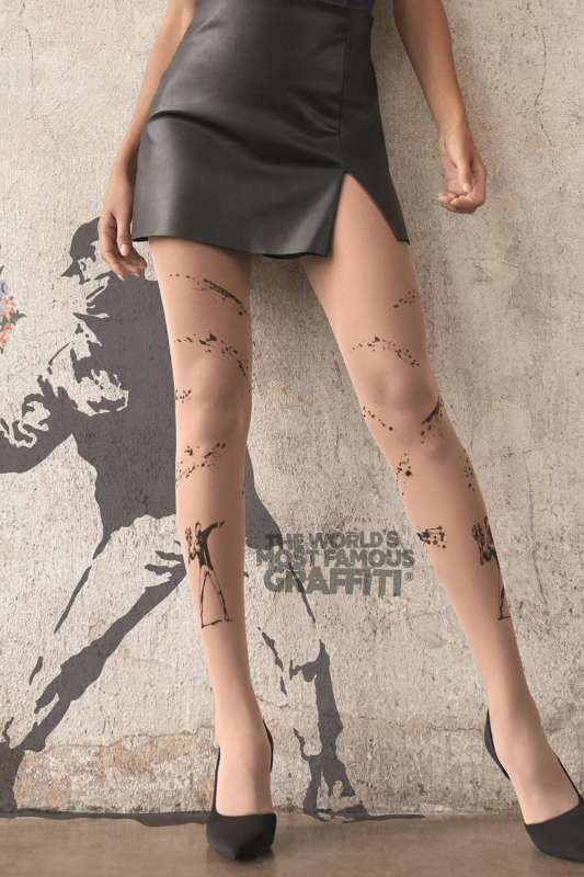 Banksy Bomber 2 Beige