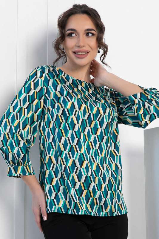 Блуза Б12908-16М/511218 LT Collection купить по оптовым и розничным ценам