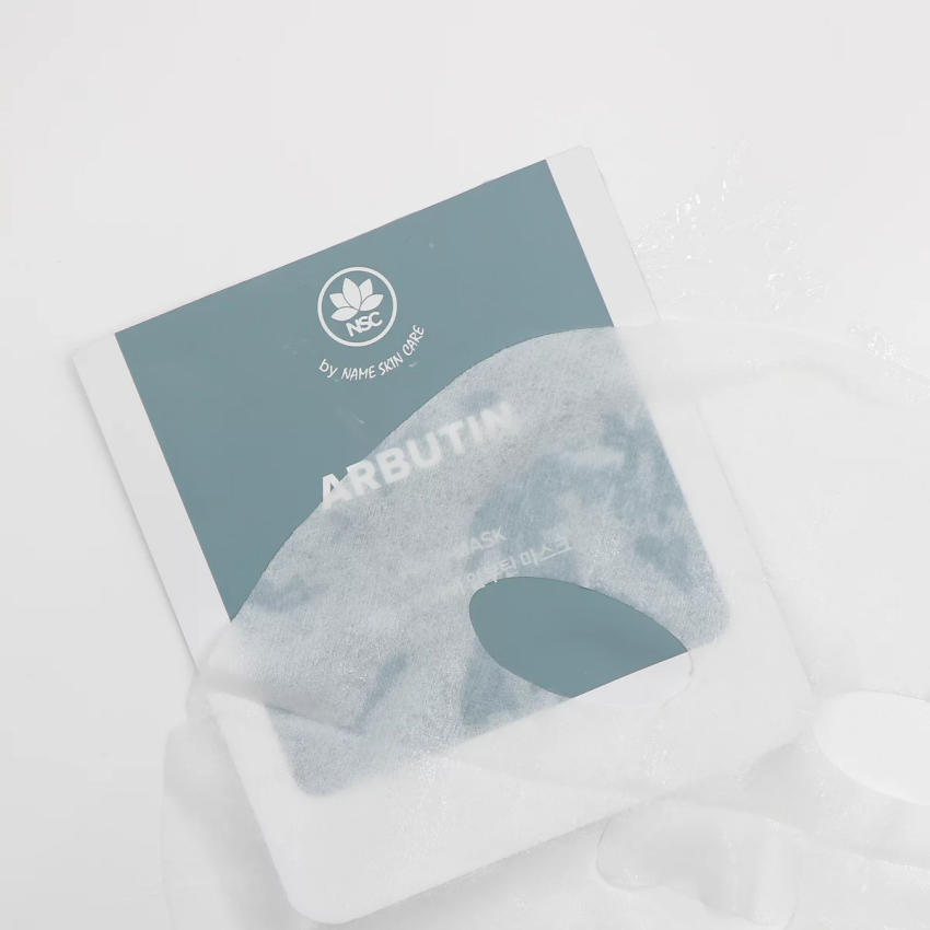 Маска тканевая для лица, арбутин / NAME SKIN CARE 22 гр NAME SKIN CARE купить по оптовым и розничным ценам