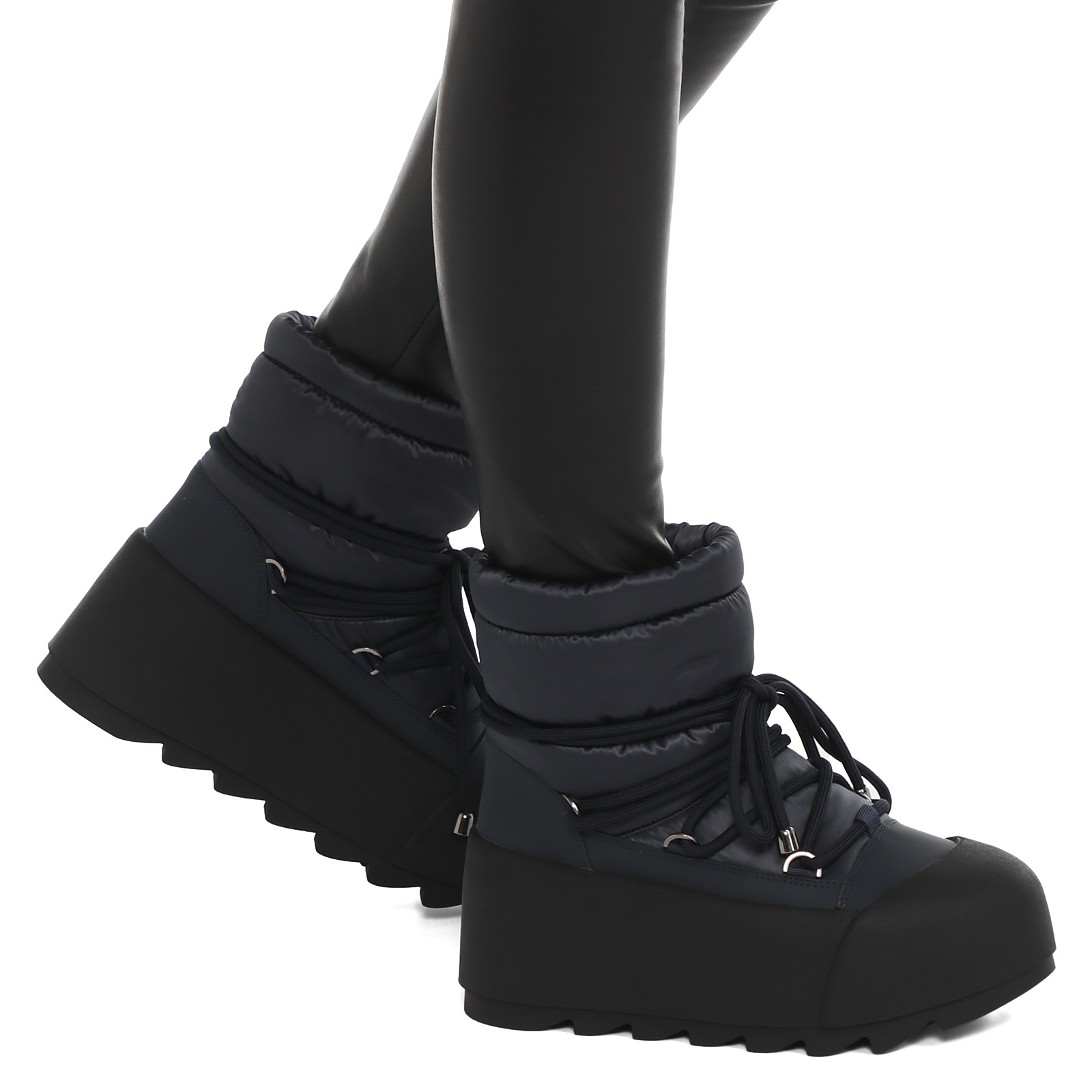 Женские дутики AJ1405-5-2/3657611, темно-синий TENDANCE купить по оптовым и розничным ценам