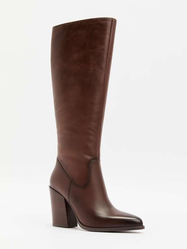 Женские сапоги CLF776B-04/4073954, коричневый TENDANCE купить по оптовым и розничным ценам