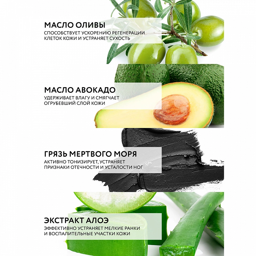 Крем питательный для ног с грязью и минералами мертвого моря / Dr.Sea 100 мл DR.SEA купить по оптовым и розничным ценам