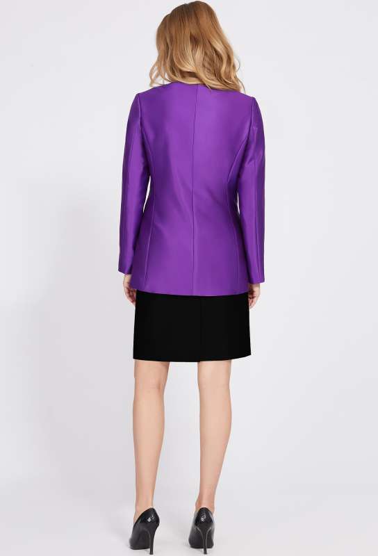 Жакет Solei 4496 фиолетовый Solei купить по оптовым и розничным ценам
