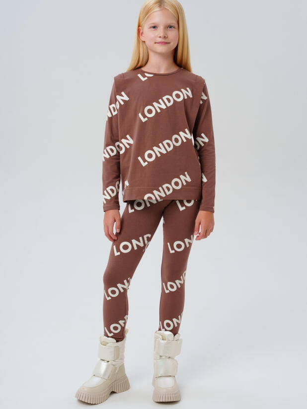 Джемпер трикотажный для девочек (футболка с длинными рукавами) 32521464 PlayToday купить по оптовым и розничным ценам