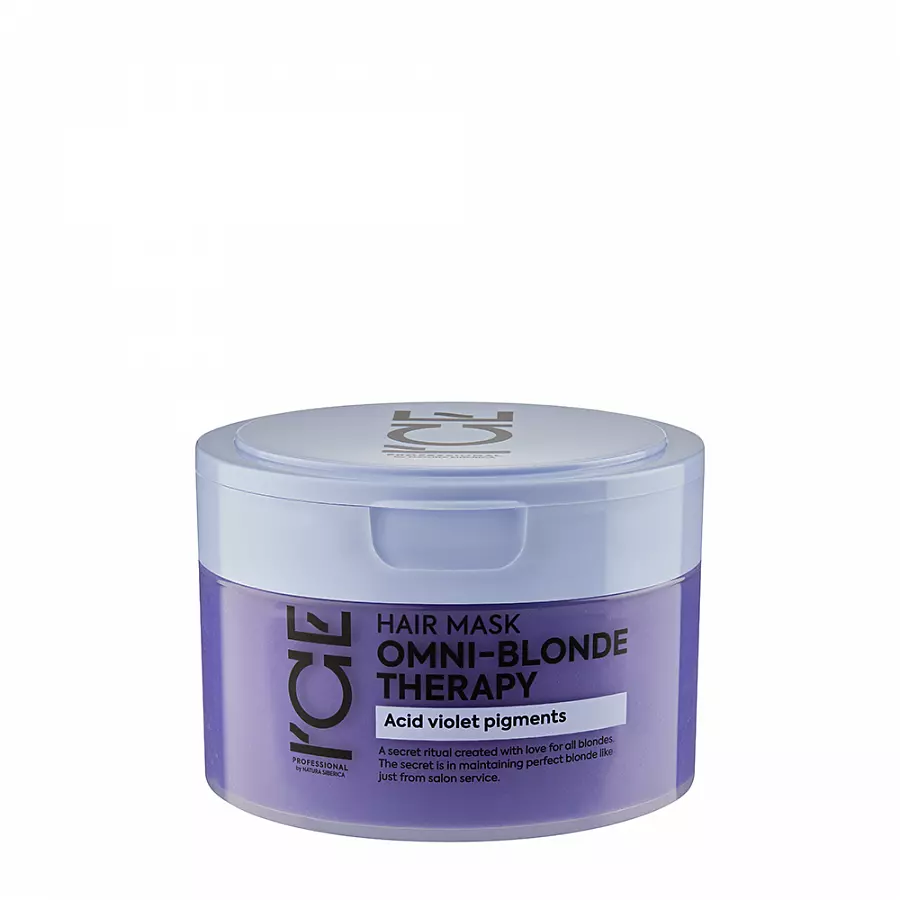 Маска тонирующая для светлых волос / ICE SO Omni-Blond 200 мл ICE PROFESSIONAL купить по оптовым и розничным ценам