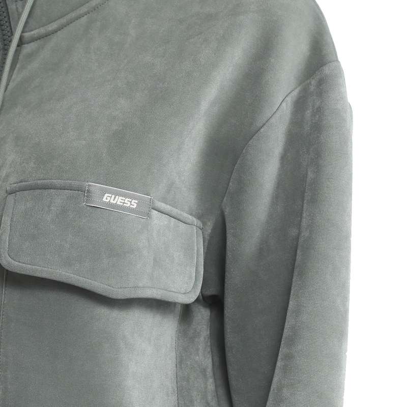 Женская толстовка EUPHEMIA CARGO SWEATSHIRT V3YQ04KBC00/3714288, серо-зеленый Guess купить по оптовым и розничным ценам