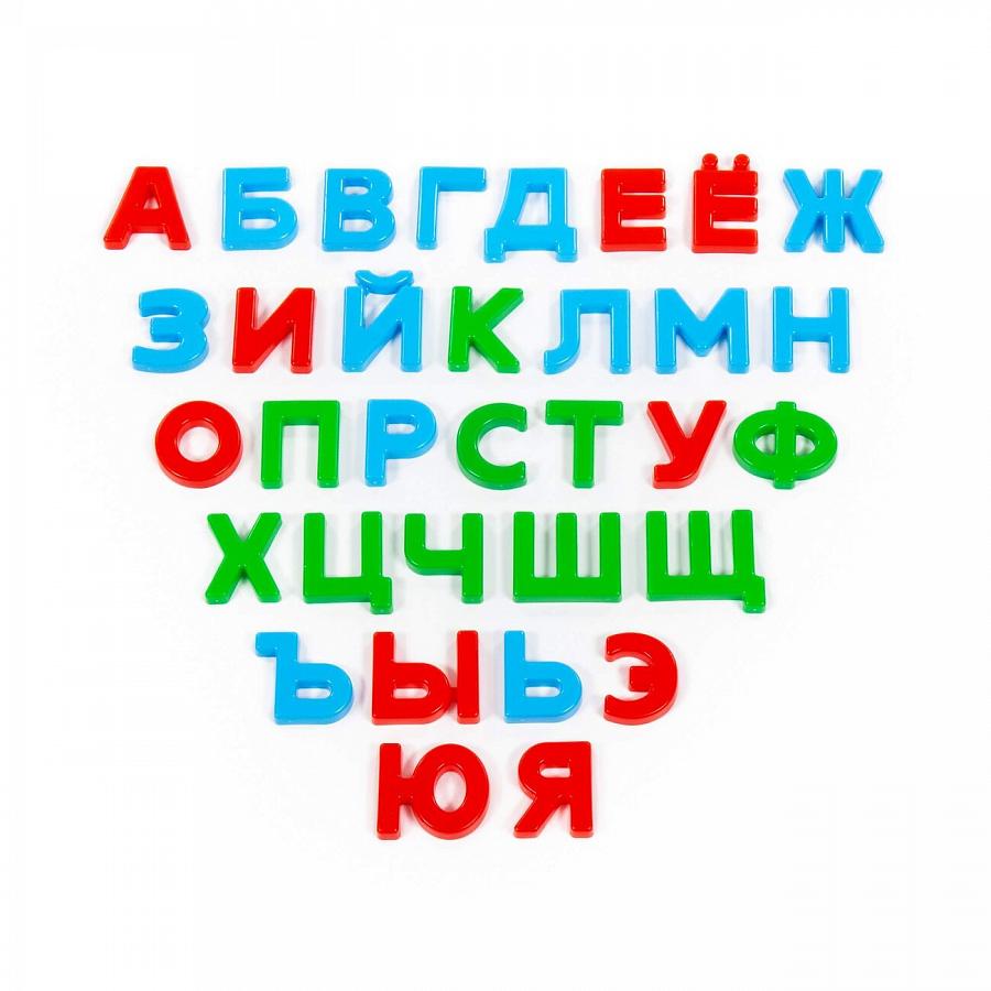 319666 Набор Первые уроки на магнитах (33 буквы) (в пакете) Полесье купить по оптовым и розничным ценам