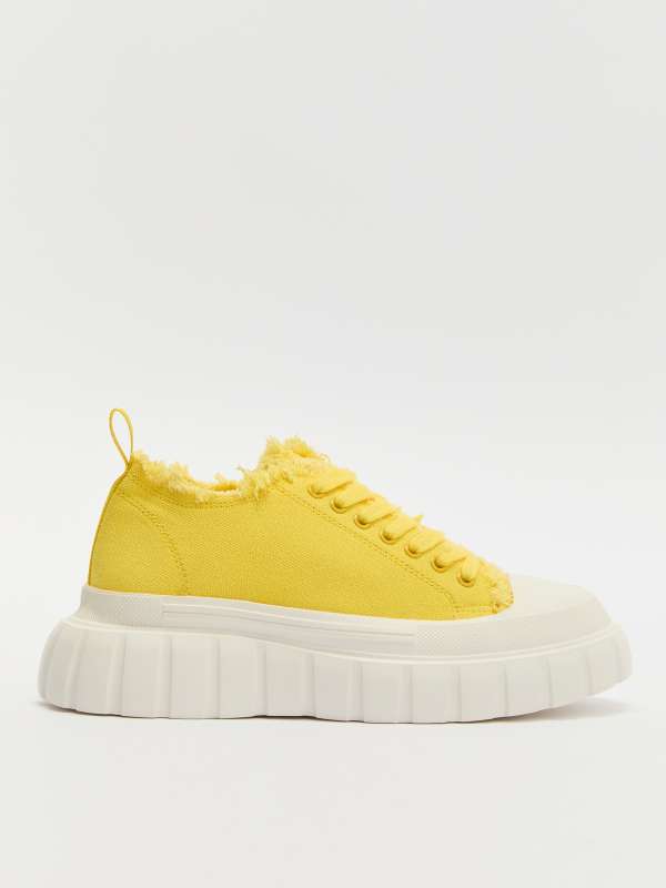 Женские кеды DG9102/3998808, лимонный CAFE' NOIR купить по оптовым и розничным ценам