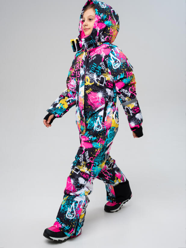 Комбинезон текстильный с полиуретановым покрытием для девочек 32521016 PlayToday купить по оптовым и розничным ценам