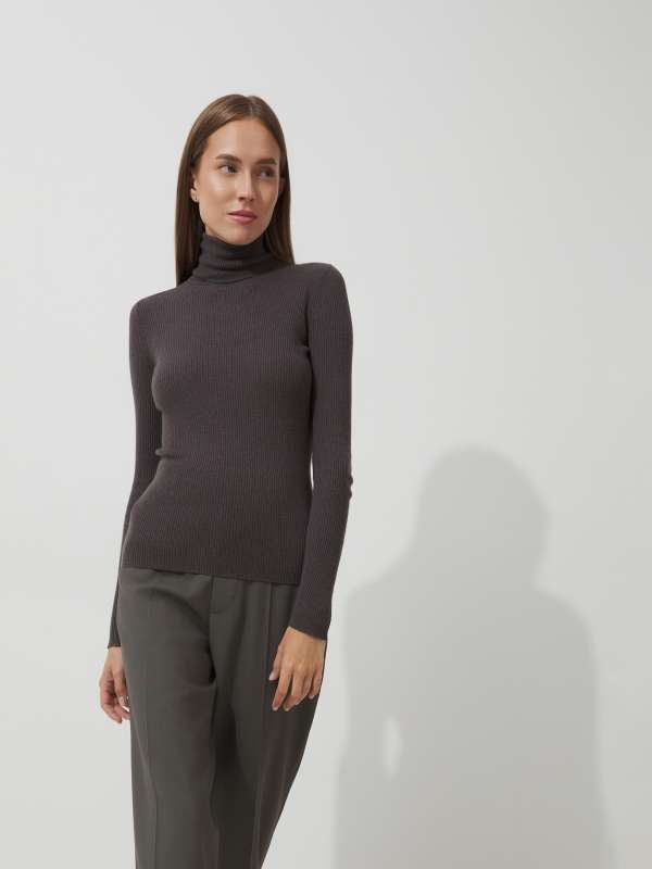 Женская водолазка 19AW0115/4272752, коричневато-серый MAISON DAVID купить по оптовым и розничным ценам