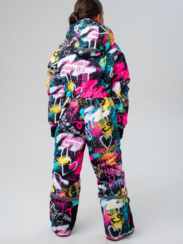 Комбинезон текстильный с полиуретановым покрытием для девочек 32521016 PlayToday купить по оптовым и розничным ценам