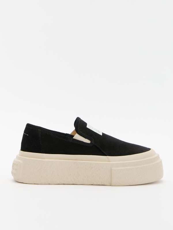 Женские слипоны SNEAKERS S59WS0238/4661629, черный MM6 MAISON MARGIELA купить по оптовым и розничным ценам