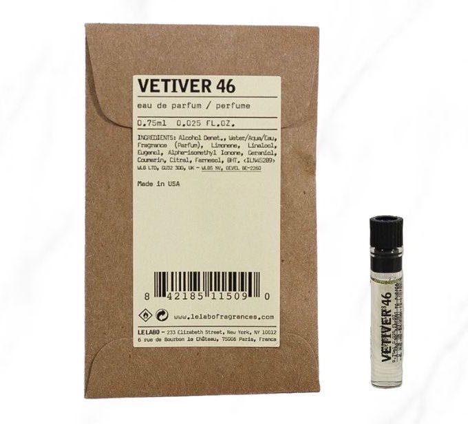 LE LABO VETIVER 46 edp 0.75ml пробник LE LABO купить по оптовым и розничным ценам