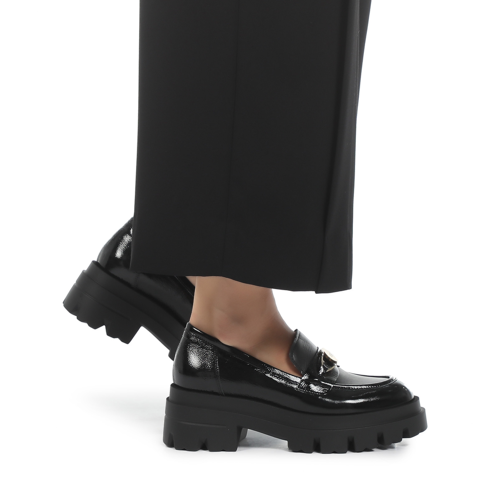 Женские лоферы W21691/2715302, черный GIOVANNI FABIANI купить по оптовым и розничным ценам