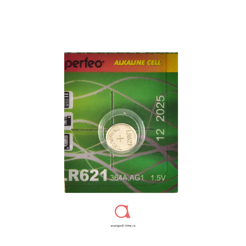 PERFEO LR621/10BL Alkaline Cell 364A AG1