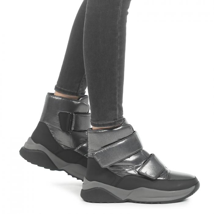 Женские дутики 6102-5PM/2756034, темно-серебряный TENDANCE купить по оптовым и розничным ценам