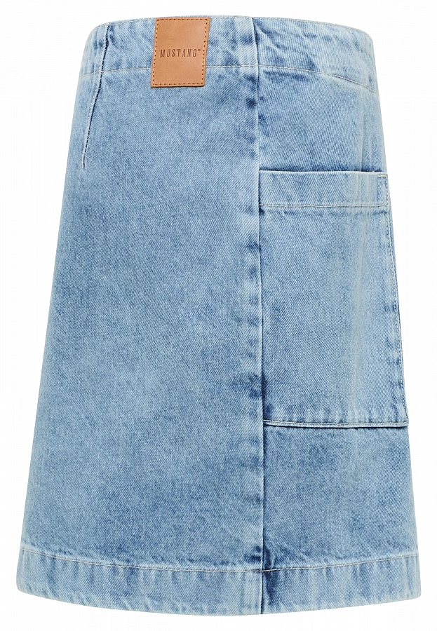 Юбка джинсовая Style Lucile Denim Skirt 1014803-5000-315 Mustang купить по оптовым и розничным ценам