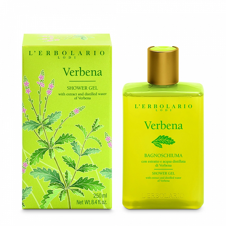 Гель для душа с экстрактом вербены / Verbena Shower Gel 250 мл LERBOLARIO купить по оптовым и розничным ценам