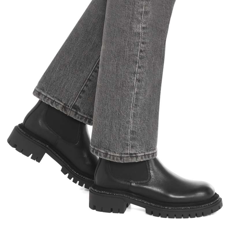 Женские челси 276037/3716217, черный INUOVO купить по оптовым и розничным ценам