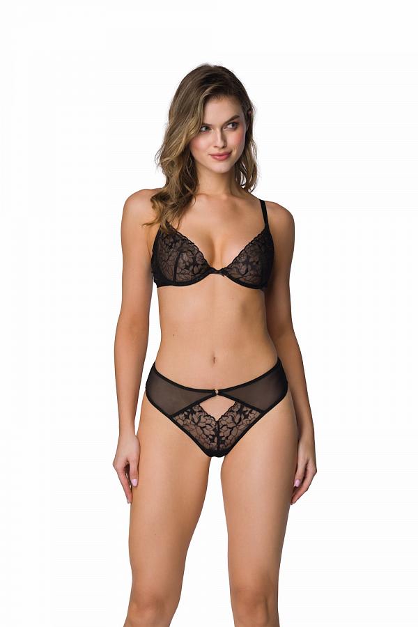 Трусы-стринг S-3910-4 Elara Black MAT купить по оптовым и розничным ценам