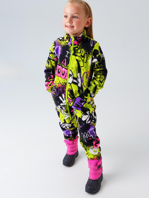 Комбинезон трикотажный для девочек 32542020 PlayToday купить по оптовым и розничным ценам