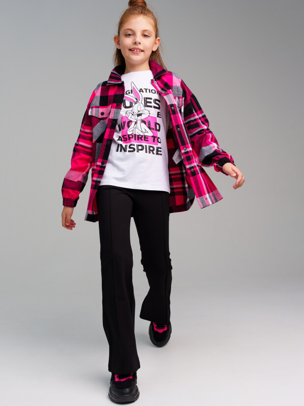 Рубашка текстильная для девочек 32421311 PlayToday купить по оптовым и розничным ценам