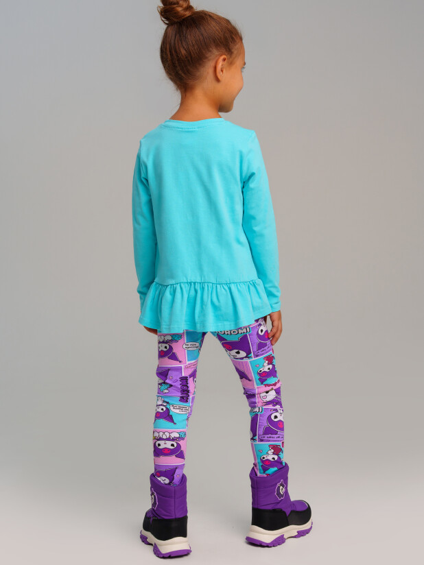 Комплект трикотажный для девочек: фуфайка (футболка), брюки (легинсы) 32442007 PlayToday купить по оптовым и розничным ценам