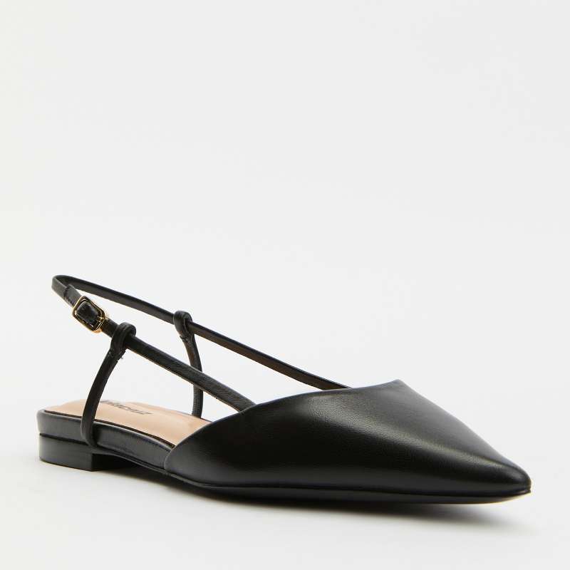 Балетки с открытой пяткой (слинг-бэк) CARMEN FLAT 109Z13BK/4051930, черный LOLA CRUZ купить по оптовым и розничным ценам