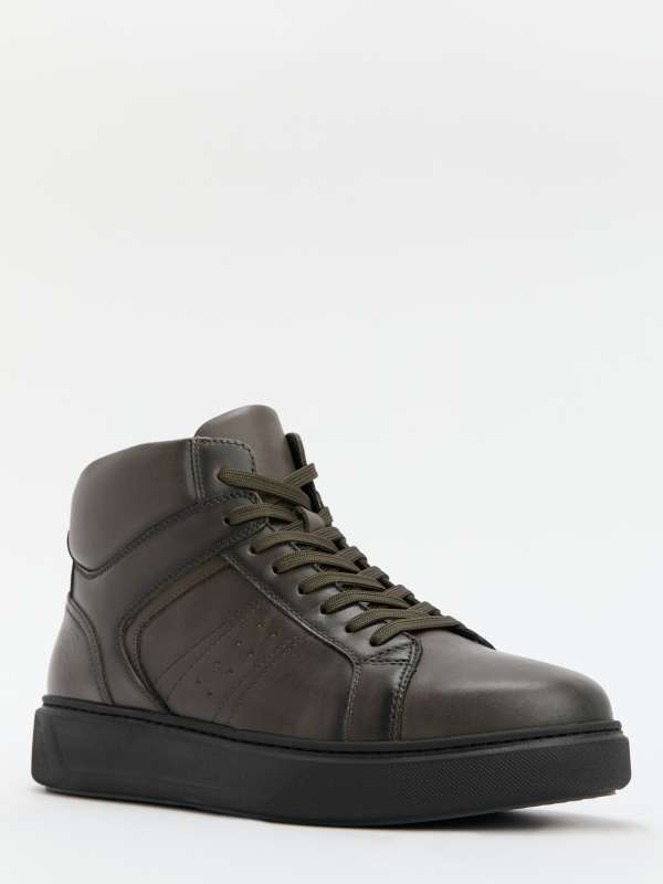 Мужские высокие кеды TMH3124F-9/4254743, серо-зеленый MAISON DAVID купить по оптовым и розничным ценам