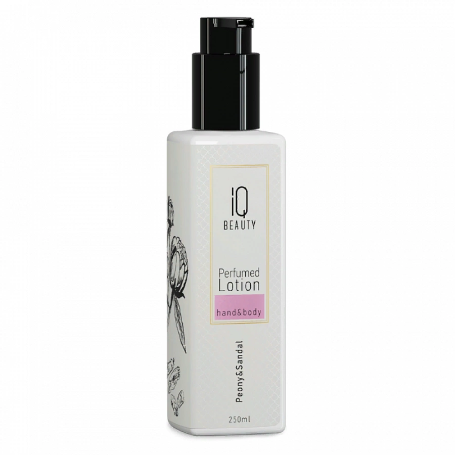 Лосьон для рук и тела парфюмированный Пион и Сандал / Perfumed Lotion hand&body 250 мл IQ BEAUTY купить по оптовым и розничным ценам