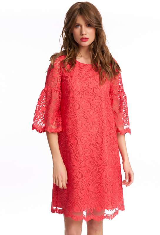 Платье KaVari 1041 коралл KaVari купить по оптовым и розничным ценам