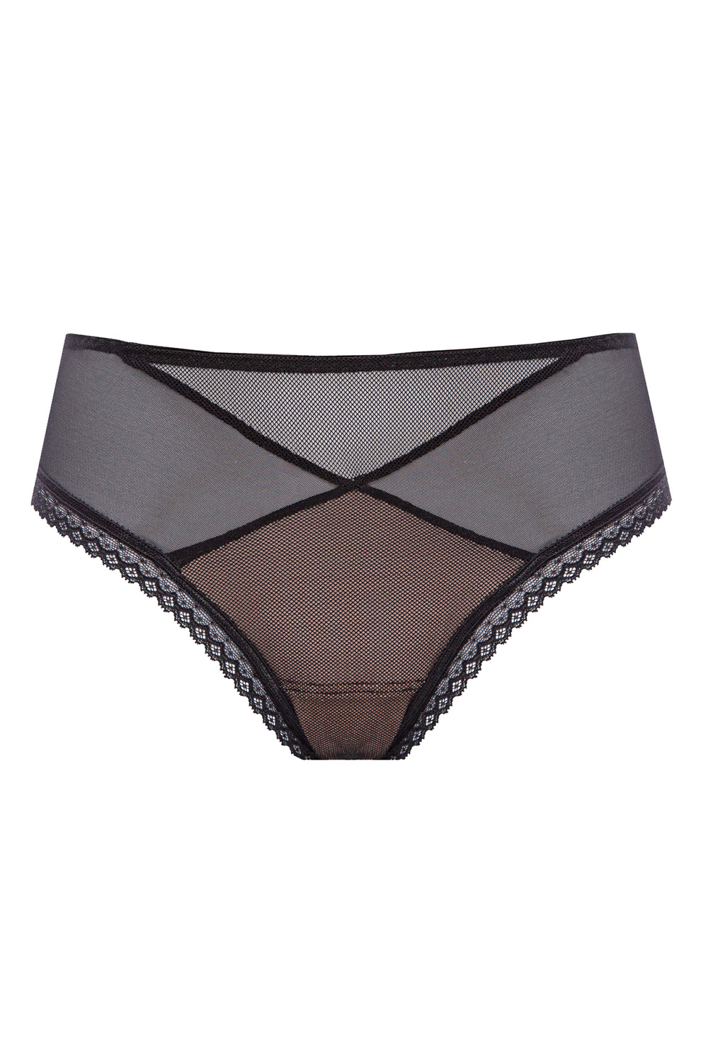 Трусы-бразилиана Nocturn 03 Brazyliany Black Alles купить по оптовым и розничным ценам