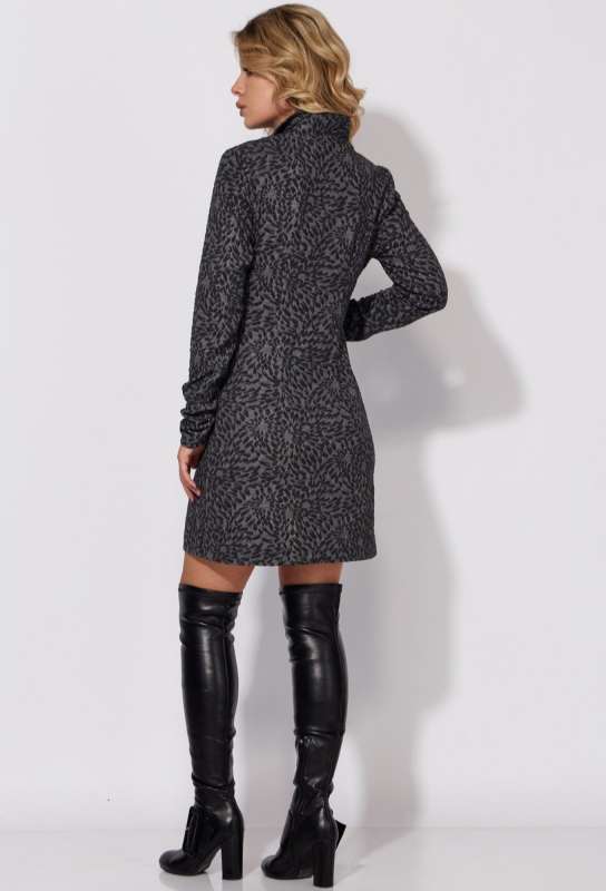 Платье Viola Style 1058 серый Viola Style купить по оптовым и розничным ценам