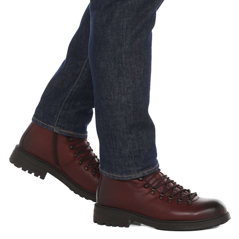 Мужские ботинки TMH3019F-5/3833085, бордовый MAISON DAVID купить по оптовым и розничным ценам