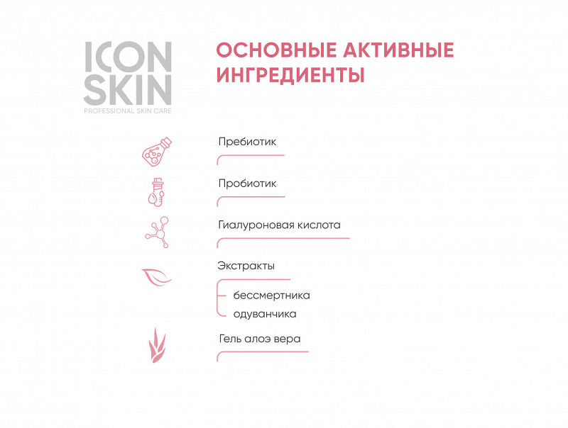 Тоник успокаивающий с комплексом пре- и пробиотиков / SENSICARE 150 мл ICON SKIN купить по оптовым и розничным ценам