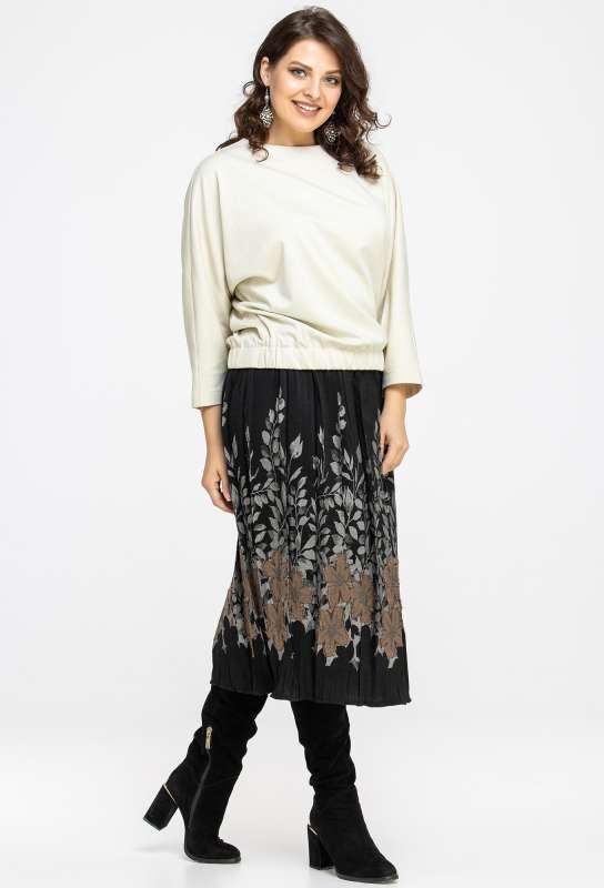 Юбка Amelia Lux 3547 цветы Amelia Lux купить по оптовым и розничным ценам