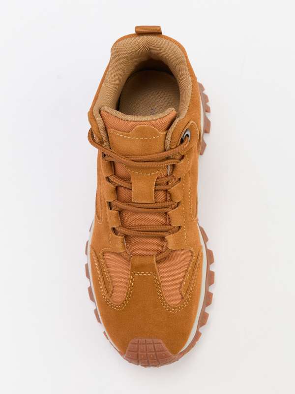 Женские высокие кроссовки HC8533X-1/4277807, светло-коричневый TENDANCE купить по оптовым и розничным ценам