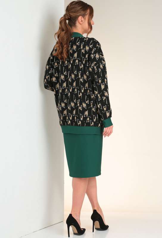 Комплект Viola Style 5495 зелёно-чёрный Viola Style купить по оптовым и розничным ценам