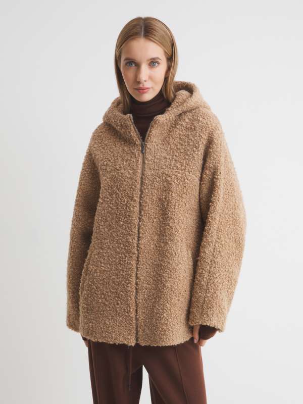 Женская куртка ORIANA_ALPACO/4642714, бежевый MAISON DAVID купить по оптовым и розничным ценам