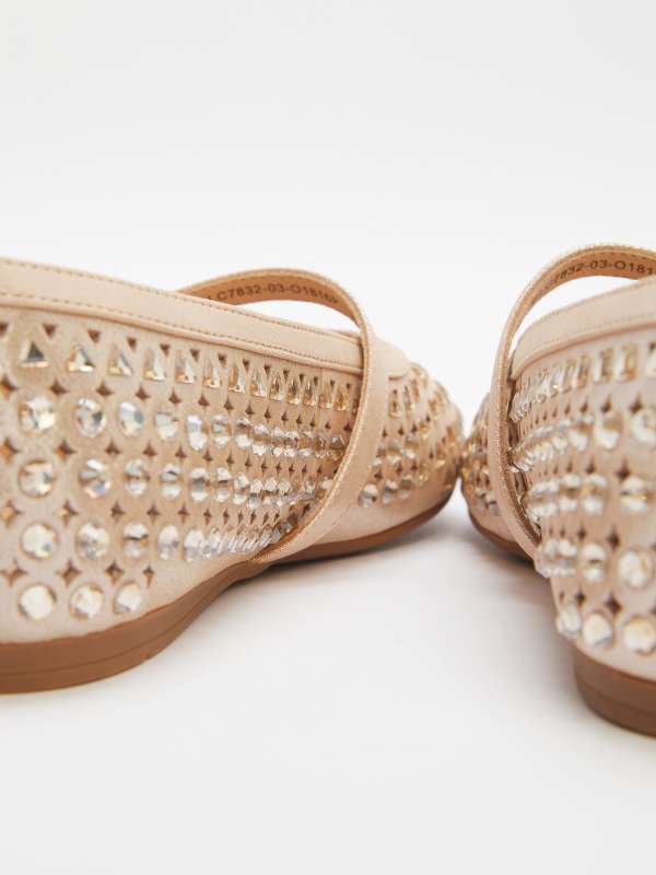 Балетки мэри-джейн GLC7832-03/4460621, бежево-золотой TENDANCE купить по оптовым и розничным ценам