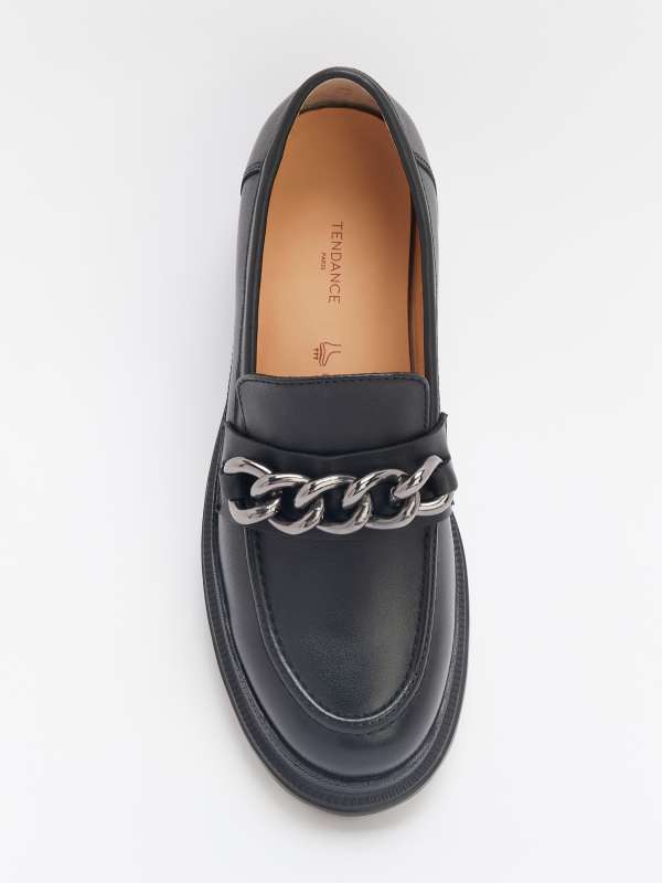 Женские лоферы 19047A-1/2976686, черный TENDANCE купить по оптовым и розничным ценам