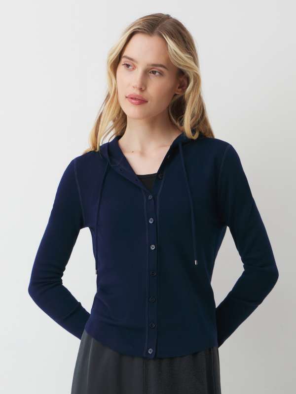 Женский кардиган 70117/4556161, темно-синий MAISON DAVID купить по оптовым и розничным ценам