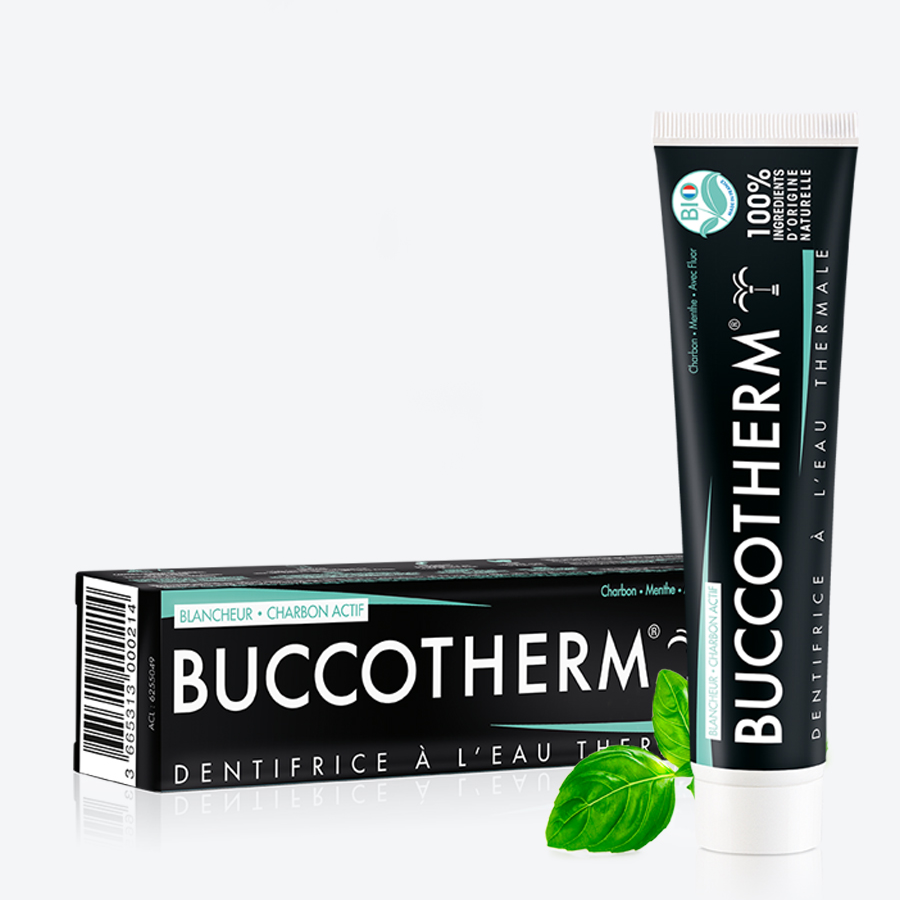 Паста зубная с углем и термальной водой / BUCCOTHERM 75 мл BUCCOTHERM купить по оптовым и розничным ценам